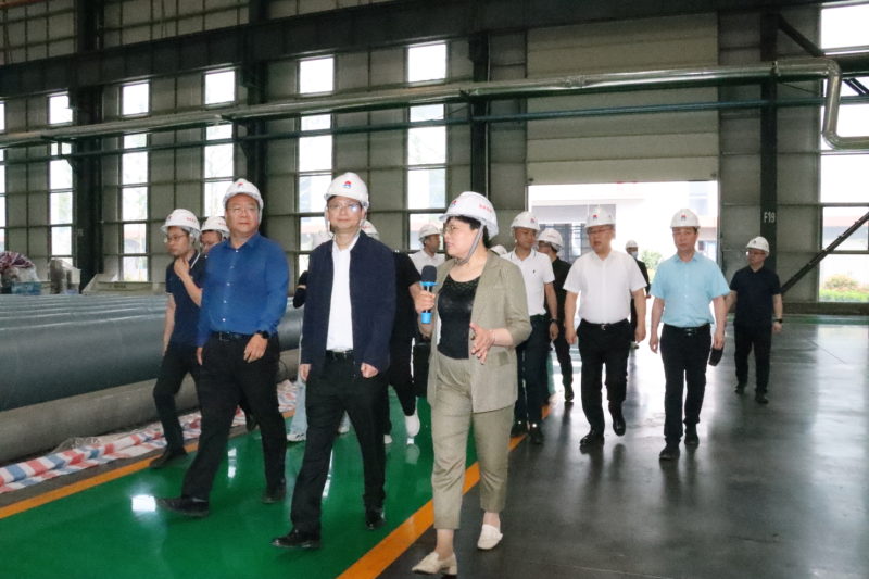 贵阳市政协副主席、清镇市委书记付涛一行到pg电子官方网站铝业考察